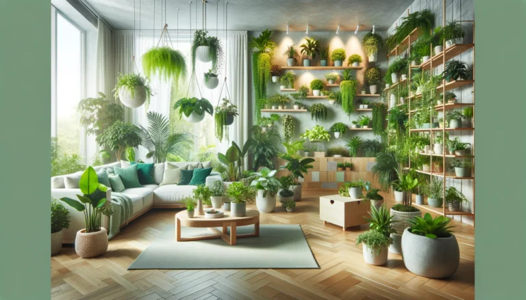 How to Create a Green Oasis in Your Small Apartment Living Room