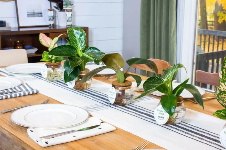 How to Use Plants in Seasonal Table Settings and Displays